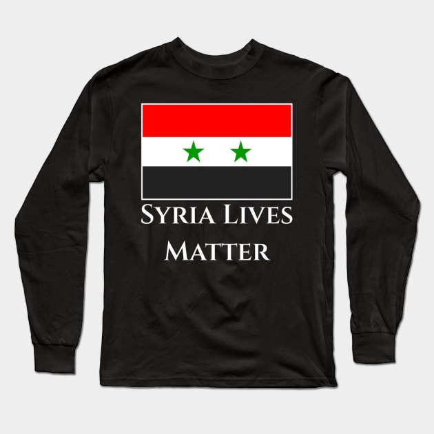 Free Syria Long Sleeve T-Shirt by Aisiiyan